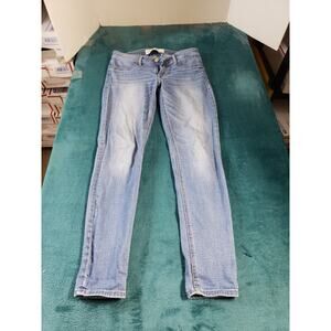 Abercrombie & Fitch Jeans Size 4 Womens Blue Pants Stretch Mid Rise Straight